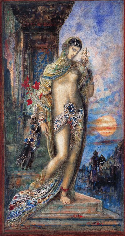 Píseň písní （Cantique des Cantiques） od Gustave Moreau