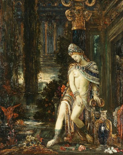 Susanna a starší, kolem roku 1895 od Gustave Moreau