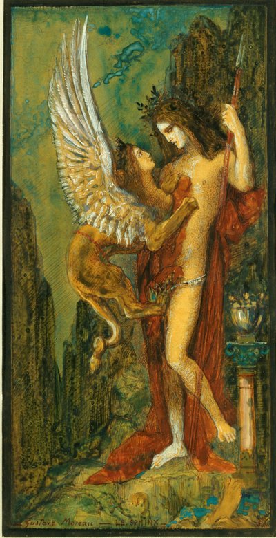 Sfinga od Gustave Moreau
