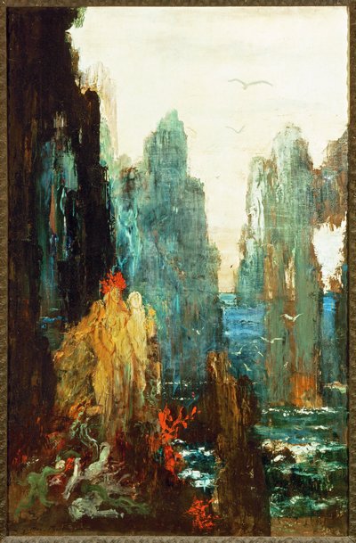 Sirény (malba na plátně) od Gustave Moreau