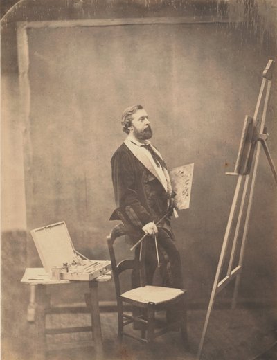Portrét J. Savile Lumley, Madrid, 1859. od Gustave Penabert