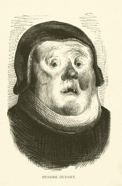 Ilustrace k dílům Rabelaise od Gustave after Dore
