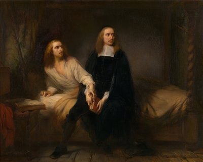 Bratři De Wittové v zajetí od Gustave or Gustaaf Wappers