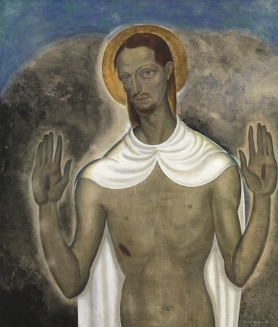 Kristus ukazuje své rány od Gustave Van de Woestyne