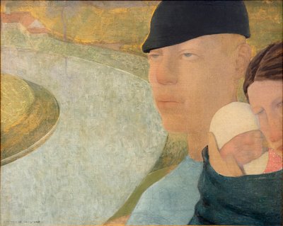 Farmářská rodina od Gustave Van de Woestyne