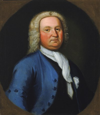 Dr. Gustavus Brown, 1742. od Gustavus Hesselius
