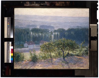 Pozdní odpoledne, Giverny, cca 1905-13 (olej na plátně) od Guy Rose