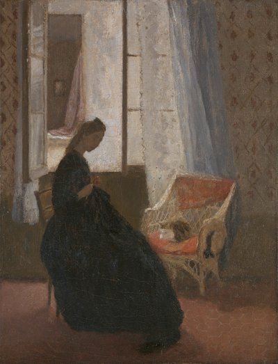 Komora u soudu od Gwen John