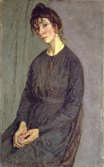 Portrét Chloe Boughton-Leigh (olej na plátně) od Gwen John