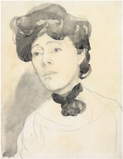 Portrét dámy, c. 1909-1910 od Gwen John