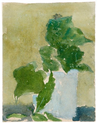 "Konvalinky ve džbánu", 1896-1939 od Gwendolen Mary John