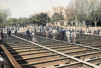 1896-17 železnice Arena silnice Klösz György 2 (Barevný) od György Klösz