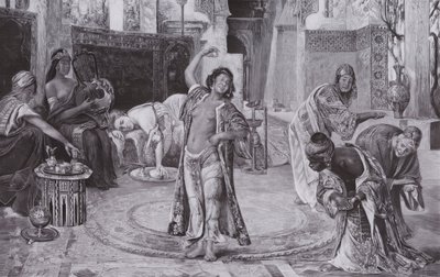 Zábava v harému (litho) od Gyula Tornai