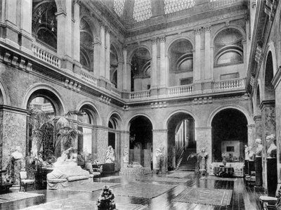 Velká síň, Bridgewater House, 1908. od HN King