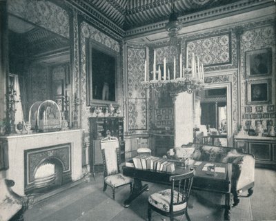 Spisovna Prince Consorts v Buckinghamském paláci, c1899, 1901 od HN King