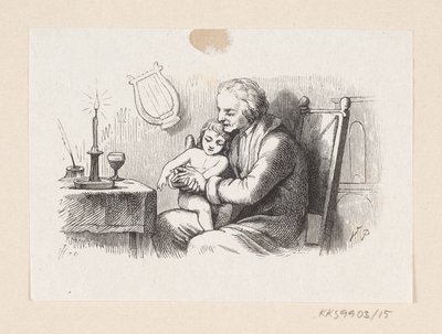 Ilustrace pro "The Naughty Boy" v H.C. Andersen, "Pohádky a příběhy", svazek 1 od H.P. Hansen