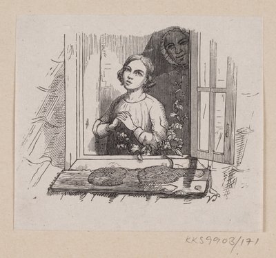 Ilustrace pro "Pět z hrachového lusku" v H.C. Andersen, "Pohádky a příběhy", svazek 2 od H.P. Hansen
