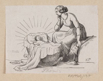 Ilustrace pro "Phoenix Bird" v H.C. Andersen, "Pohádky a příběhy", svazek 2 od H.P. Hansen