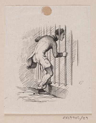 Ilustrace pro "Lykkens Kalosker" v H.C. Andersen, "Pohádky a příběhy", svazek 1 od H.P. Hansen