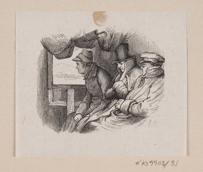 Ilustrace pro "Lykkens Kalosker" v H.C. Andersen, "Pohádky a příběhy", svazek 1 od H.P. Hansen
