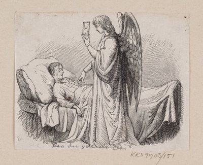 Ilustrace pro "On the last day" v H.C. Andersen, "Pohádky a příběhy", svazek 2 od H.P. Hansen