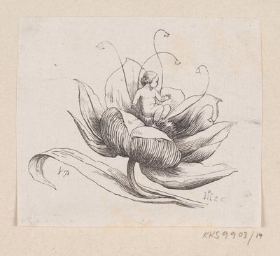Ilustrace pro "Tommelise" v H.C. Andersen, "Pohádky a příběhy", svazek 1 od H.P. Hansen