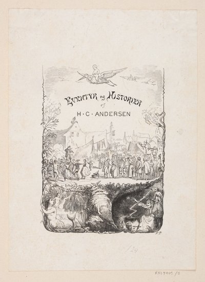 Mezititul č. 2 pro H.C. Andersen, "Pohádky a příběhy", svazek 1 od H.P. Hansen