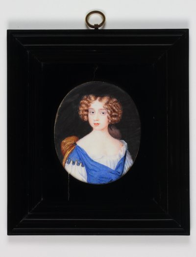 Lady Catherine Cavendish (akvarel na pergamenu) od H. Byrne