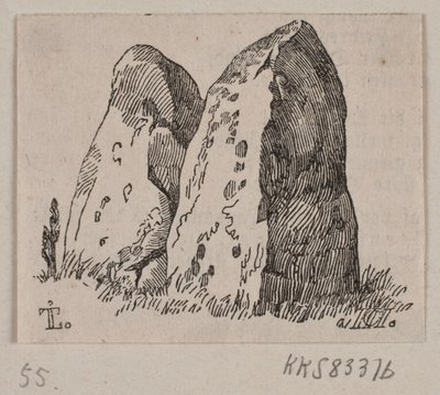 Ilustrace pro "Kamenné památky" od H. C. Henneberg