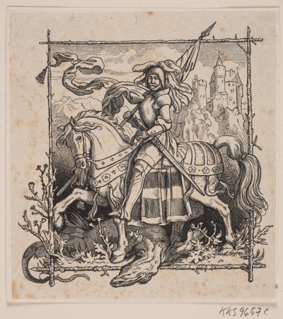 Svatý Jiří a drak od H. C. Henneberg