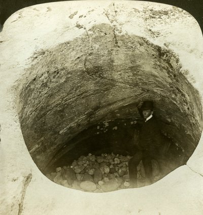 Obří kotel ledovcový výmol, Norsko. od H. C. White