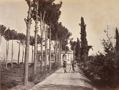 Afghánci v Baburových zahradách, Džalalabád, 1878 od H. Charuis