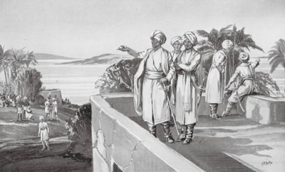 Humphrey Cooke se ujímá Bombaje od H. M. (after) Burton