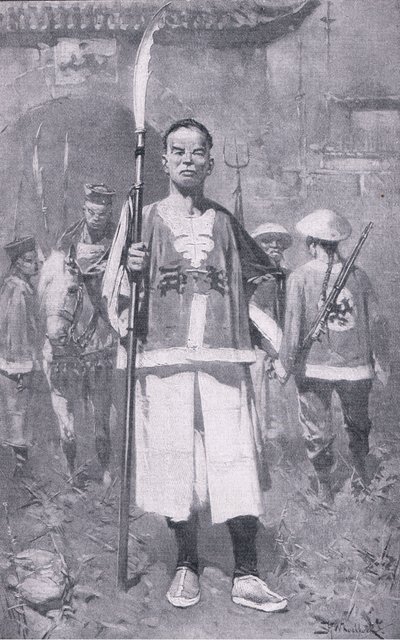 Boxer (litho) od H. M. Koekkoch