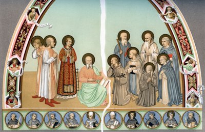 Svatí muži, 15. století 1849. od H. Moulin