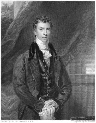 Henry Peter Brougham, 1. baron Brougham a Vaux, skotský právník a politik, 1833 od H. Robinson