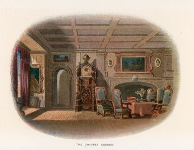 Ilustrace k obrázkům z Itálie (barevná litografie) od Hablot Knight (1815-92) (after) Browne