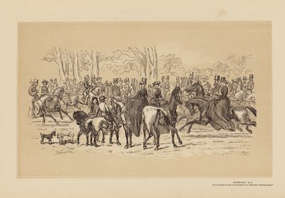 Rotten Row, č. 2, tak jak je (rytina) od Hablot Knight (1815 92) Browne