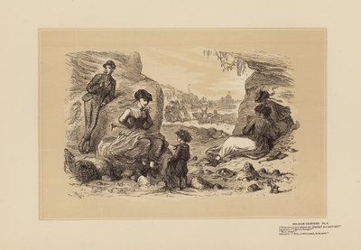 Náčrty od moře, č. 6, Není to špatný odhad (rytina) od Hablot Knight (1815 92) Browne