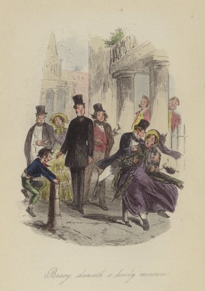 Ilustrace pro Lewis Arundel aneb The Railroad of Life od Franka E Smedleyho (barevná rytina) od after Hablot Knight Browne
