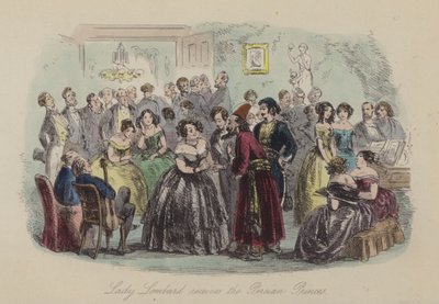 Ilustrace pro Lewis Arundel aneb The Railroad of Life od Franka E Smedleyho (barevná rytina) od after Hablot Knight Browne