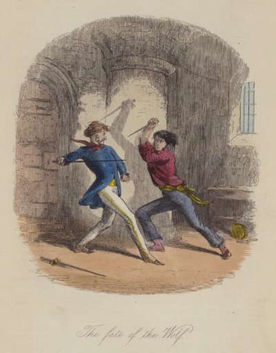 Ilustrace pro Lewis Arundel aneb The Railroad of Life od Franka E Smedleyho (barevná rytina) od after Hablot Knight Browne