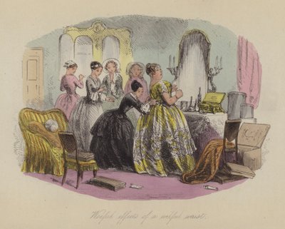 Ilustrace pro Lewis Arundel aneb The Railroad of Life od Franka E Smedleyho (barevná rytina) od after Hablot Knight Browne