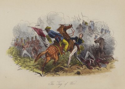 Ilustrace pro Lewis Arundel aneb The Railroad of Life od Franka E Smedleyho (barevná rytina) od after Hablot Knight Browne