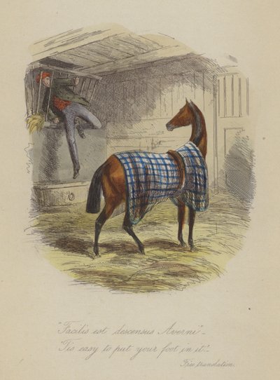 Ilustrace pro Lewis Arundel aneb The Railroad of Life od Franka E Smedleyho (barevná rytina) od after Hablot Knight Browne