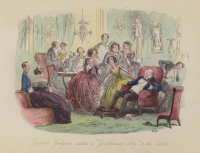 Ilustrace pro Lewis Arundel aneb The Railroad of Life od Franka E Smedleyho (barevná rytina) od after Hablot Knight Browne