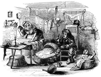 Charles Dickens „The Old Curiosity Shop“ od Hablot Knight Browne