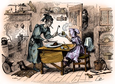 Charles Dickens „The Old Curiosity Shop“ od Hablot Knight Browne