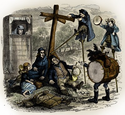 Charles Dickens „The Old Curiosity Shop“ od Hablot Knight Browne