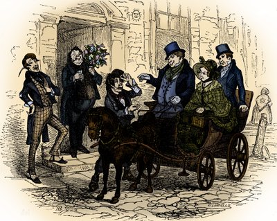 Charles Dickens „The Old Curiosity Shop“ od Hablot Knight Browne
